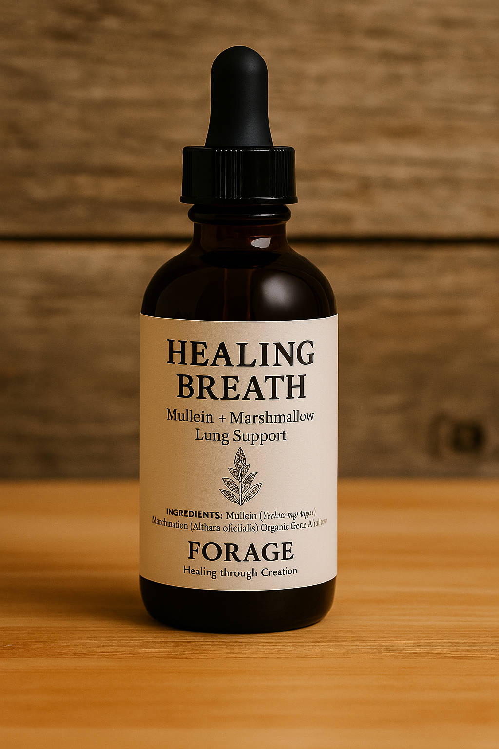 Healing Breath Tincture - Respiratory Relief & Lung Support image 0