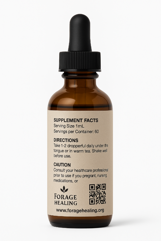 Birch Polypore Dual-Extraction 2oz Tincture – Wildcrafted & Potent image 1